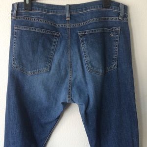 Rag & Bone Slim Leg Fit 2 Plus Size Jeans Sz 36